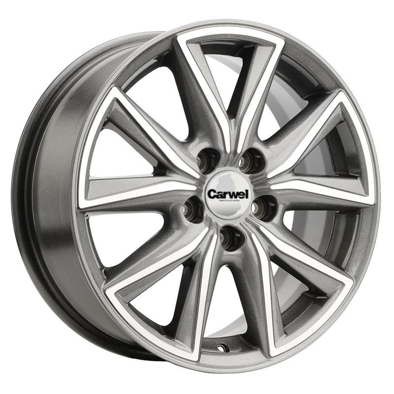 Carwel Tinaki 2022 Silver Polished 7x17/5x114.3 D60.1 ET45  