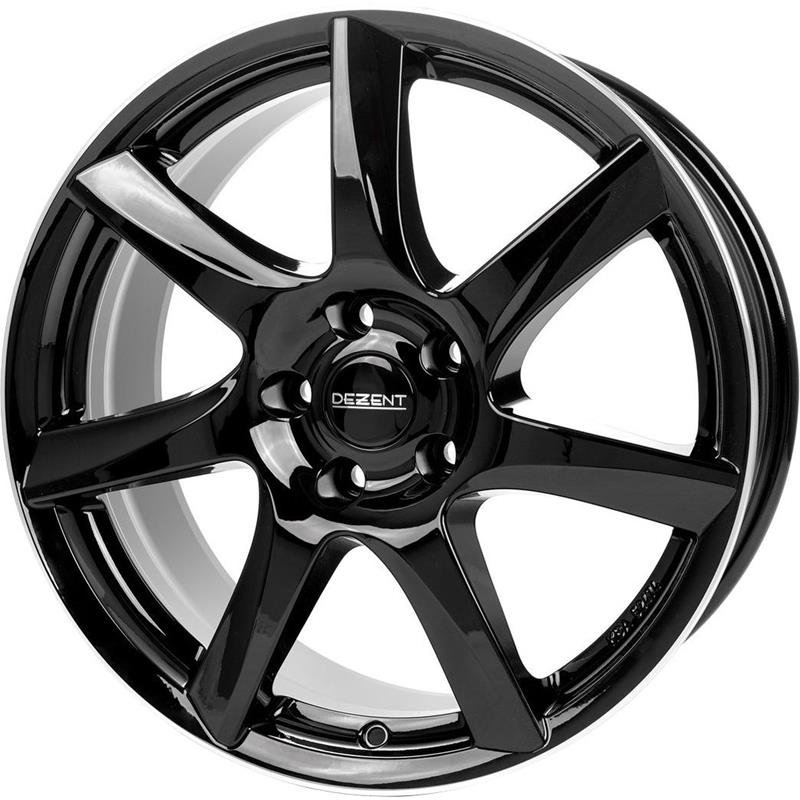 Dezent TW dark 2021 Black/polished lip 6.5x16/5x114.3 D71.6 ET40  