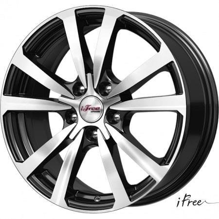 iFree Banks 2022 Black Polished 7x17/5x112 D57.1 ET40  
