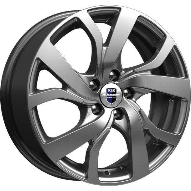 KiK Palermo 2022 Hyper Silver 6x15/5x112 D57.1 ET47  