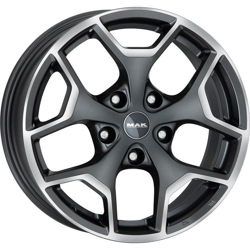 MAK Liberty 2021 Gun Met-Mirror Face 7.5x17/5x127 D71.6 ET44  