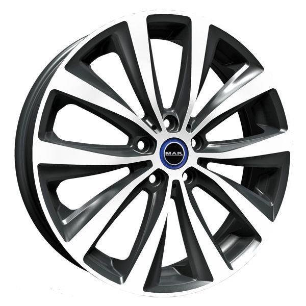 MAK Watt 2022 Gun Met-Mirror Face 5x19/5x112 D66.6 ET43  