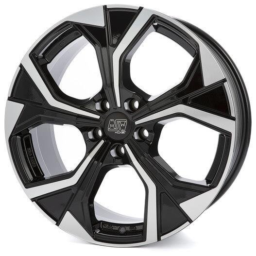 MSW 43 2022 Gloss Black Full Polished 7x19/5x114.3 D67.1 ET45  