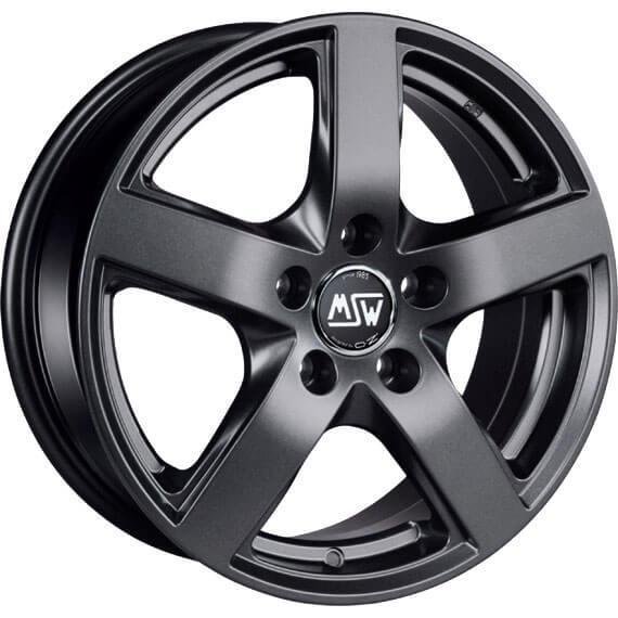 MSW 55 Van 2022 Matt Dark Grey 7x17/5x114.3 D73.1 ET45  