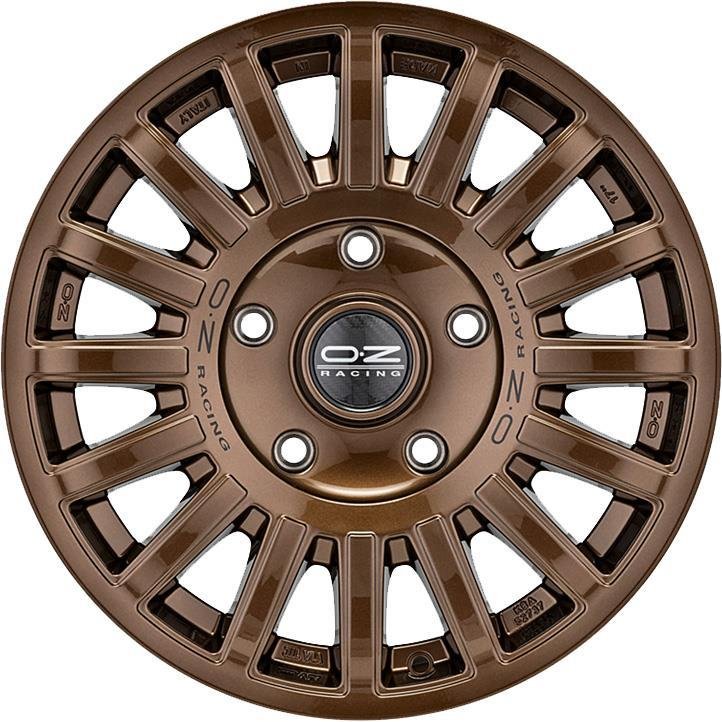 OZ Racing Rally Raid 2021 Gloss Bronze Black Lettering 8.5x18/5x120 D65.1 ET10  