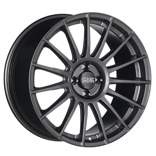 OZ Racing Superturismo LM 2022 Matt Graphite Silver Lettering 8.5x19/5x112 D75 ET44  