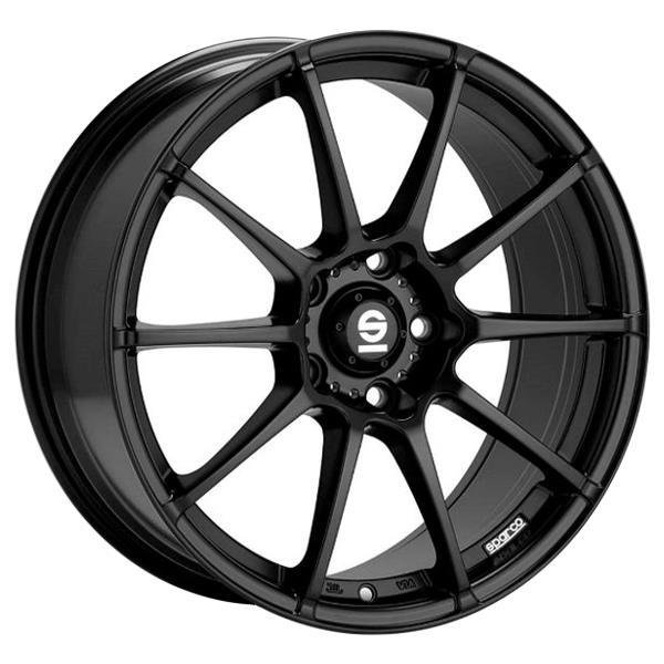 Sparco Assetto Gara 2022 Matt Black 7x17/5x100 D63.3 ET38  